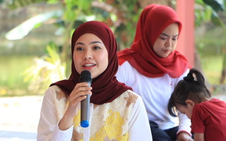 Ketua PMI Kabupaten Bintan, Hafizha Rahmadhani