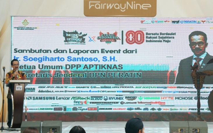 Ketua Umum APTIKNAS, Ir. Soegiharto Santoso, SH. 