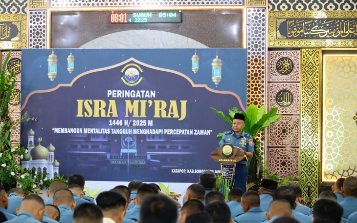 Koarmada III Peringati Isra Miraj