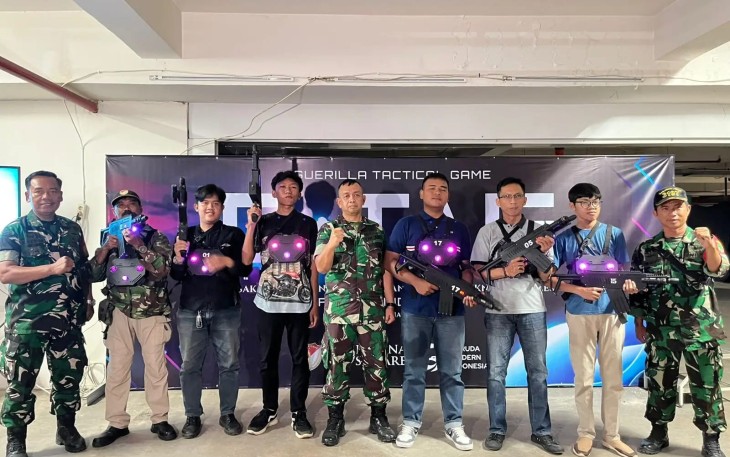 Kodim 0508/Depok mengadakan pembekalan wawasan kebangsaan dan kejuangan dengan cara yang menarik, yakni melalui G-TAG atau Guerilla Tactical Game.