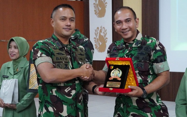 Dandim 0803/Madiun Pimpin Lepas Sambut Kasdim dan Pabung