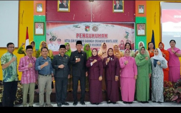 Foto bersama usai pelantikan Pengurus GOW Masa Bakti 2025-2030