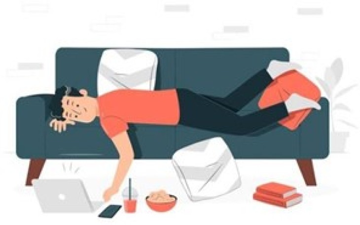 Ilustrasi rasa malas (Freepik.com)