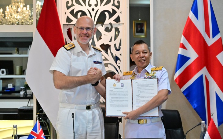 Pertemuan Navy to Navy Talks (NTNT) ke-4 di Wisma Elang Laut, Jakarta, Kamis (26/6).
