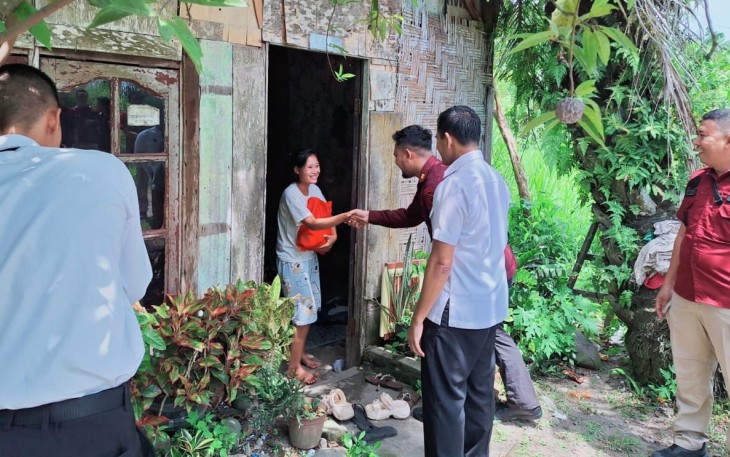 Rutan Kelas I Labuhan Deli saat Gelar Baksos Kemerdekaan 