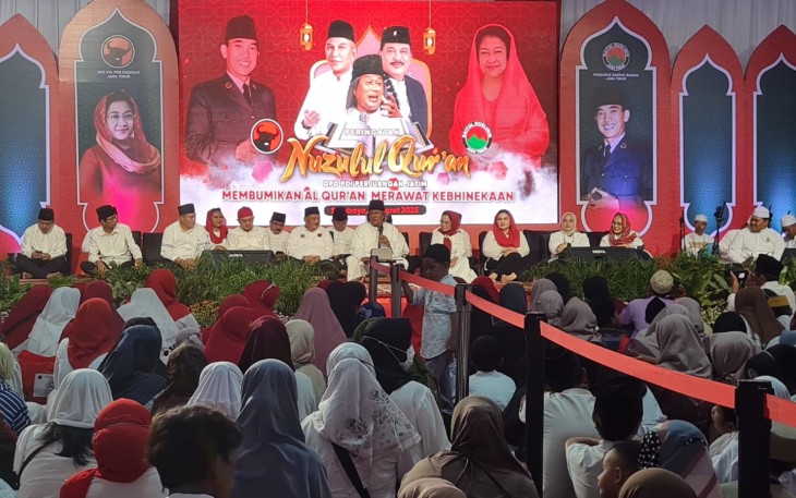 Santunan Anak Yatim-Dhuafa jadi Wujud Bakti PDI Perjuangan Jatim ke Wong Cilik
