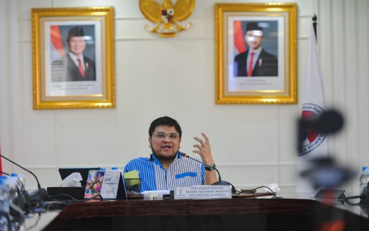 Stafsus Bidang Peningkatan Prestasi dan Pengembangan Industri Olahraga Ardima Rama Putra