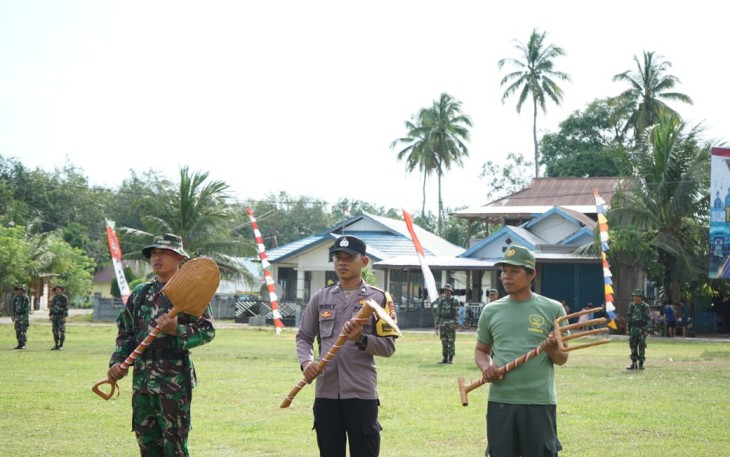 Gladi Bersih Pembukaan TMMD ke-124 Kodim 0408/BS