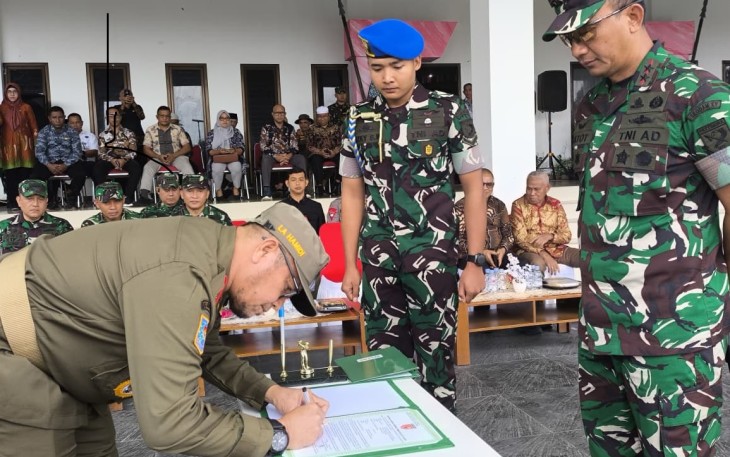 Upacara penutupan dipimpin langsung oleh Pangdam XV/Pattimura, Mayjen TNI Putranto Gatot Sri Handoyo.