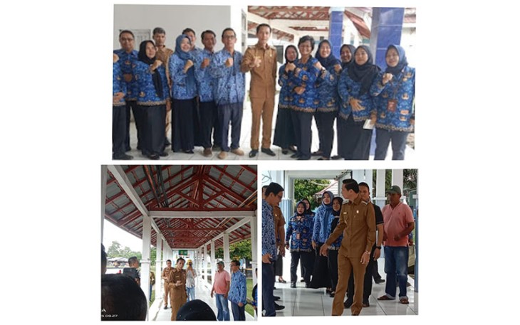 Bupati Gusril Pausi saat Sidak RSUD Kaur