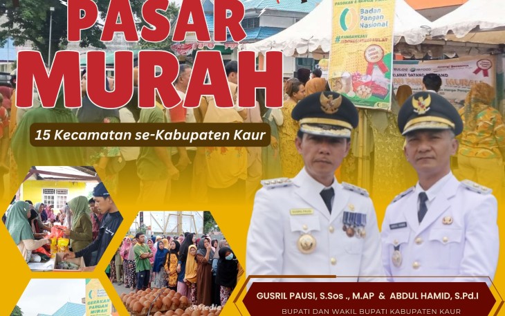 Pemda Kaur Gelar Pasar Murah