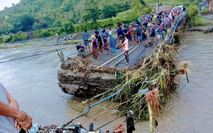 Kondisi pasca banjir bandang terjang Kabupaten Bima
