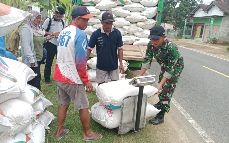 Babinsa Jadi Garda Depan Ketahanan Pangan