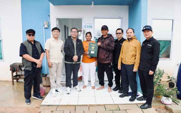 Deputi IV BP Batam Tinjau Progres Pembangunan Rumah Baru Warga Rempang di Tanjung Banon