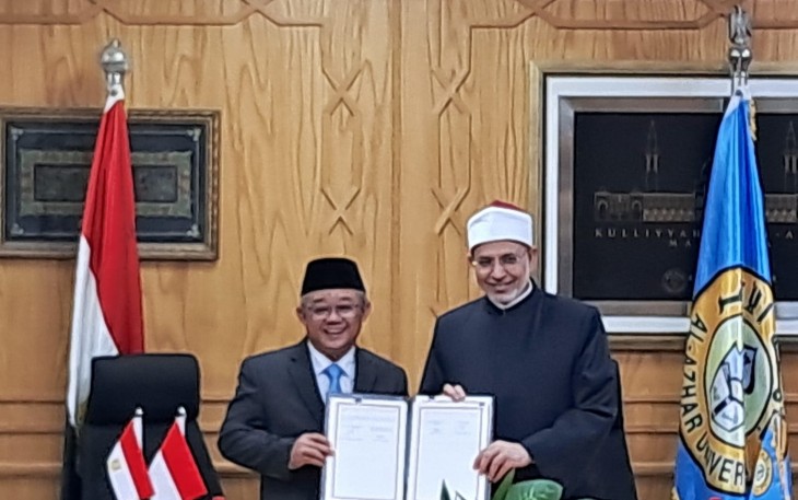 Mendikdasmen Siap Kirim Tenaga Pengajar Bahasa Indonesia ke Universitas Al Azhar Mesir