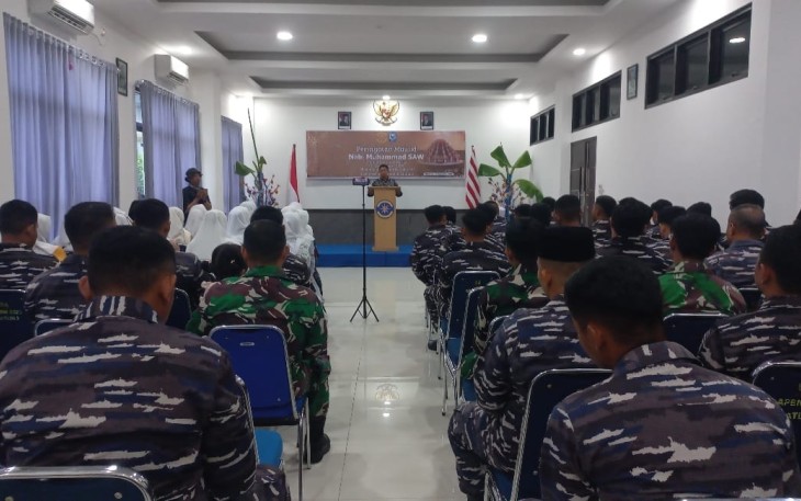 Keluarga Besar Satlinlamil 3 Peringati Maulid Nabi Muhammad SAW