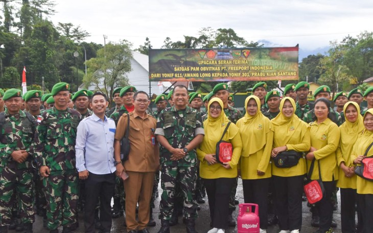 Prajurit Kodim 1710/Mimika dan Persit KCK Cabang XXXV Terima Sosialisasi Penggunaan Gas LPG