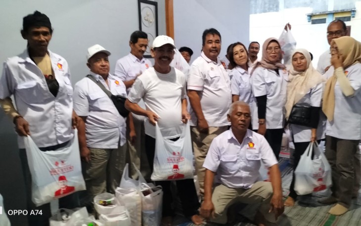PAC Gerindra Cepu Berbagi Takjil dan Gelar Buka Bersama 