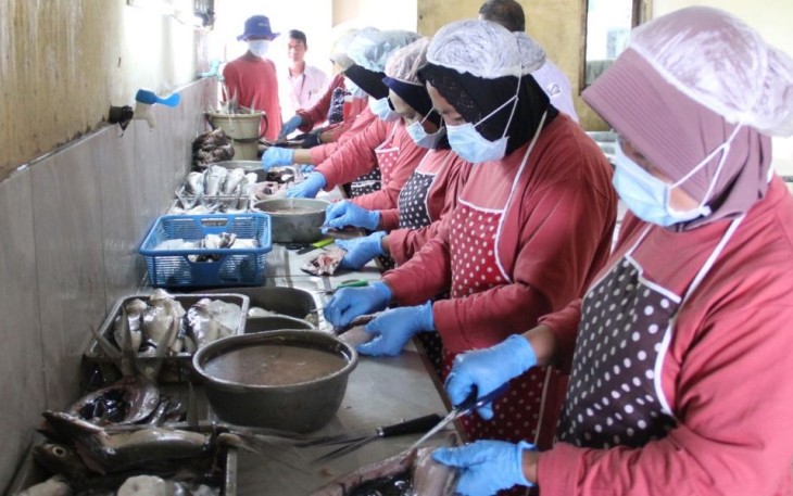 Pengolahan produk ikan bandeng
