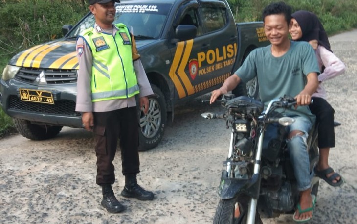 Polsek Belitang III Laksanakan Giat Rutin Patroli KRYD