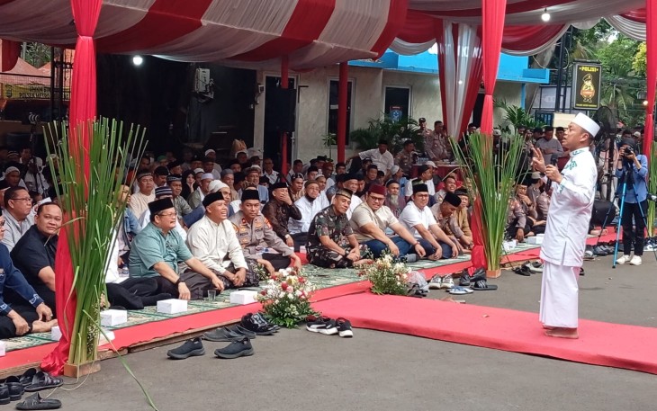 Danramil 01/Menteng Hadiri Buka Puasa Bersama di Mapolsek Metro Menteng 