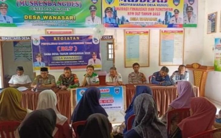 Sebanyak 20 KPM Warga Desa Wanasari Terima BLT DD Tahun 2025