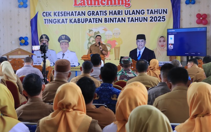 Pemkab Bintan Launching Program Cek Kesehatan Gratis Untuk 3 Kategori