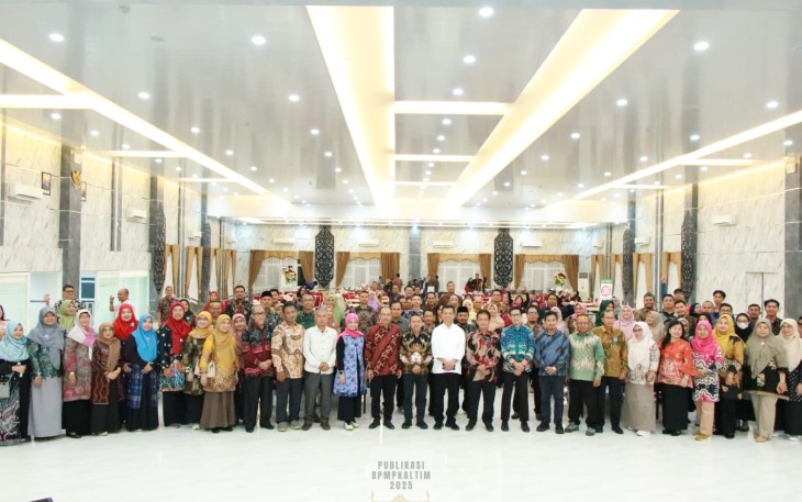 Wamen Fajar di Aula Ki Hajar Dewantara, BPMP Provinsi Kalimantan Timur, Kota Samarinda, Jumat (21/2)