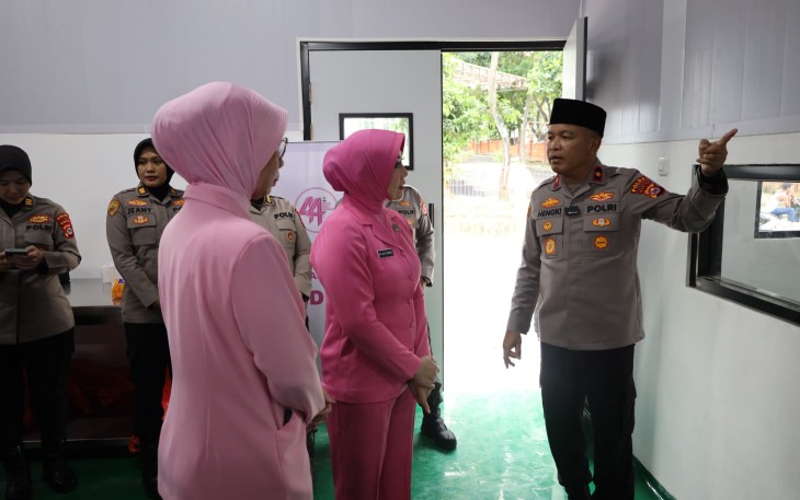 Wakapolda Banten Uji Coba Dapur SPPG Guna Upaya Nyata Tingkatkan Gizi Anak