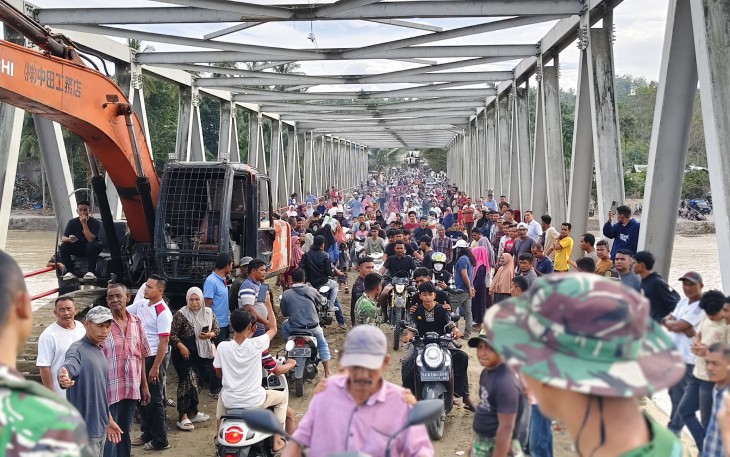 Tampak Aktivitas Warga Sekitar Kembali Normal