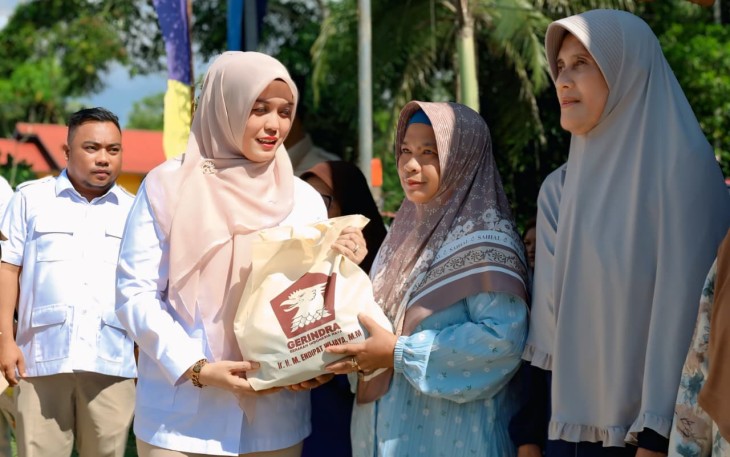 Wakil Bupati Bintan, Deby Maryanti meminta agar para petani turut mengawasi harga pupuk yang beredar di lapangan.