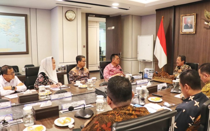 Gubernur Ansar saat Temui Menteri KKP