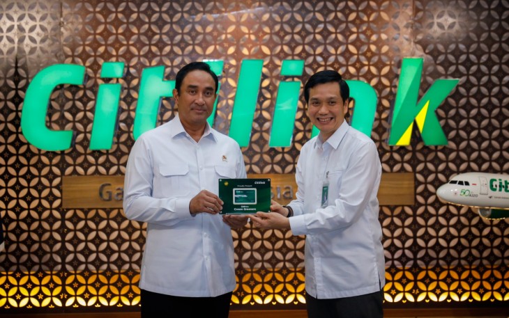 Badan Narkotika Nasional (BNN) melalui kolaborasi strategis bersama PT Citilink Indonesia