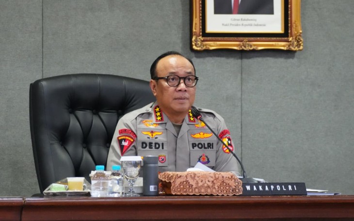Wakapolri Komjen Pol. Prof. Dr. Dedi Prasetyo 