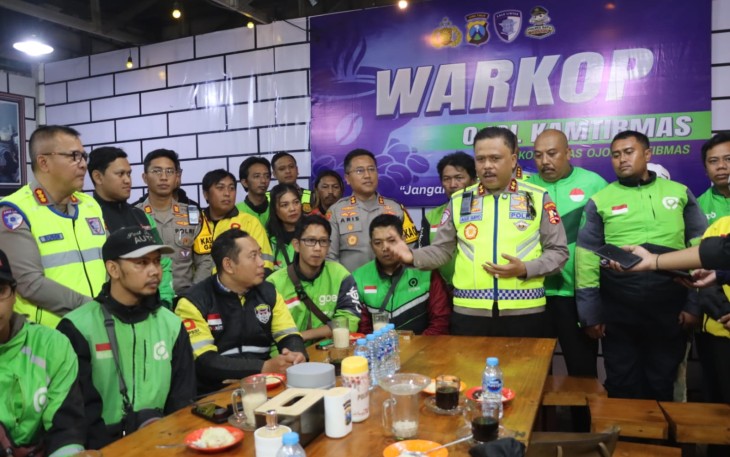  Kakorlantas Polri Irjen Pol Agus Suryonugroho, mengajak seluruh masyarakat tertib berlalulintas tak terkecuali para driver ojek online (ojol)