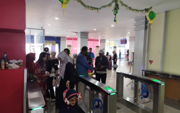 Arus Mudik dan Balik Lebaran 1447 H di Pelabuhan Sri Bintan Pura Lancar