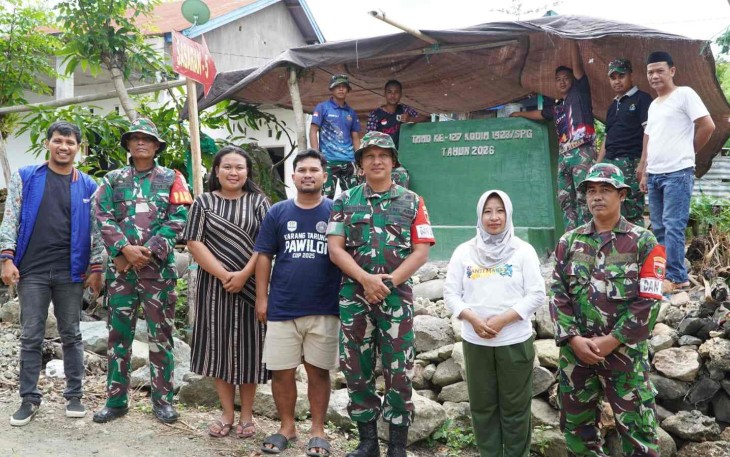 Dansatgas TMMD ke 127 Letkol Inf Eko Yulianto 