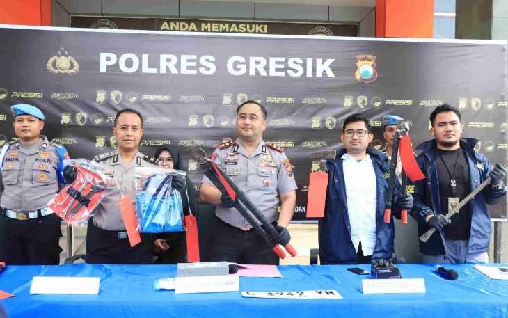 Kapolres Gresik AKBP Ramadhan Nasution 