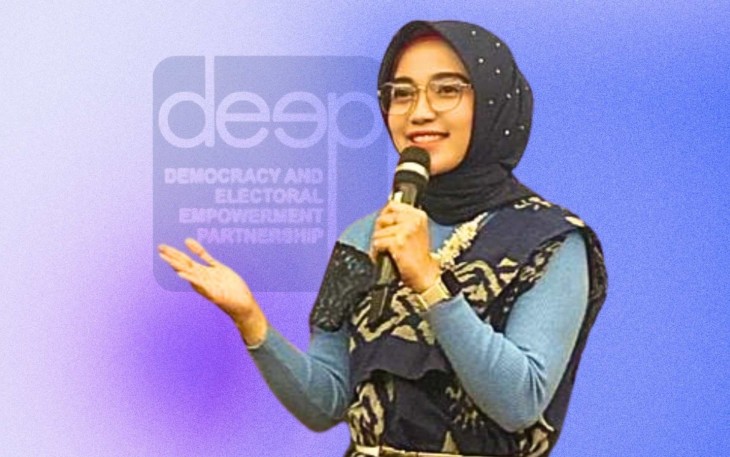 Direktur Democracy and Election Empowerment Partnerhsip (DEEP) Indonesia, Neni Nur Hayati