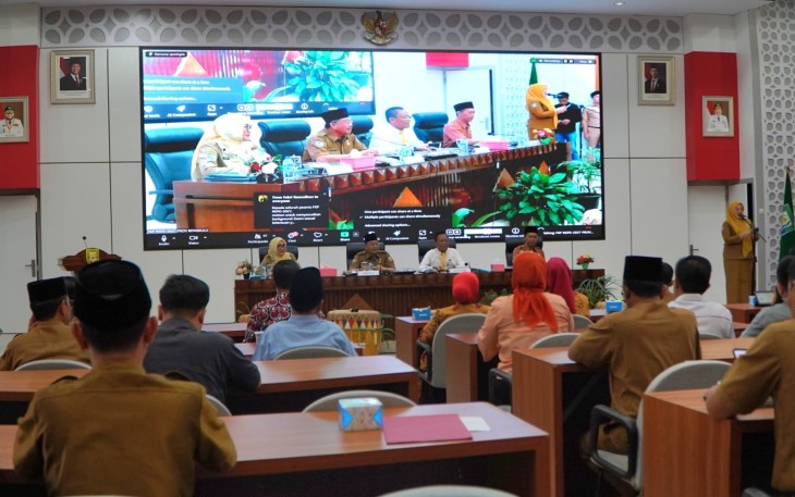 Forum Konsultasi Publik RKPD Tahun 2027 di Aula Merah Putih Kantor Gubernur Bengkulu, Selasa (20/1)