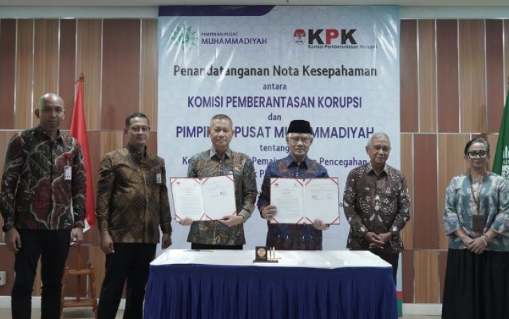 PP Muhammadiyah–KPK Teken MoU Antikorupsi