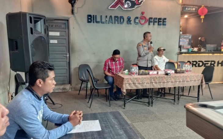 Kapolres Asahan Resmi Buka Kejuaraan Billiard 9 Ball Piala Kapolres Cup Asahan