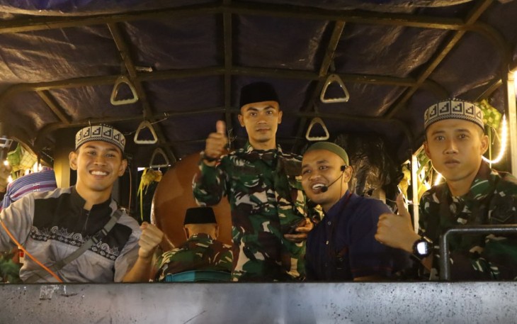 Yonarmed 12 Kostrad Ramaikan Atambua