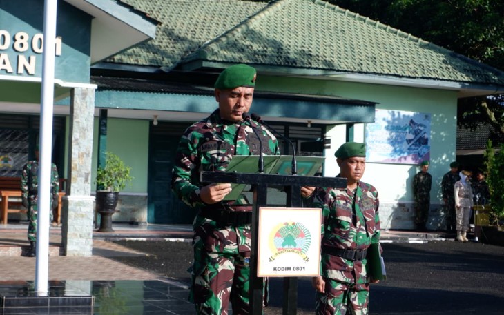 Kasdim 0801/Pacitan Mayor Inf Muhajir TS