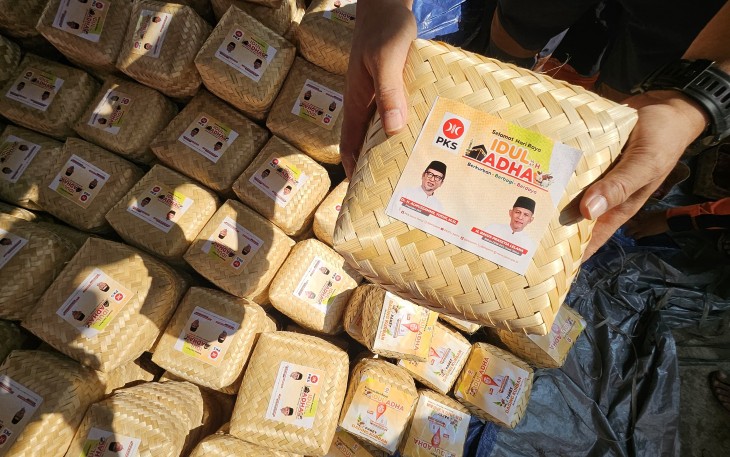 DPW PKS Jatim Tebar 71.555 Paket Daging Kurban