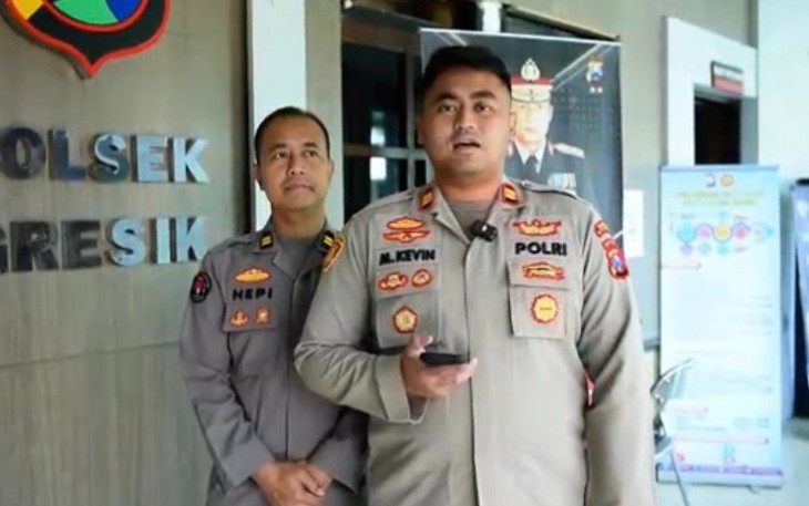 Kapolsek Gresik Kota Iptu M Kevin