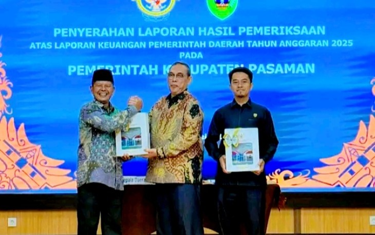 Pemkab Pasaman Kembali Pertahankan Opini WTP Secara Konsisten