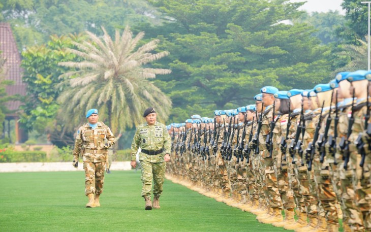 Mabes TNI Sambut Kedatangan Pasukan Pemeliharaan Perdamaian Dunia