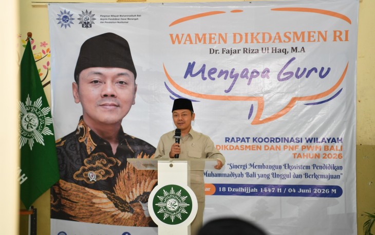 Wakil Menteri Pendidikan Dasar dan Menengah (Wamendikdasmen), Fajar Riza Ul Haq