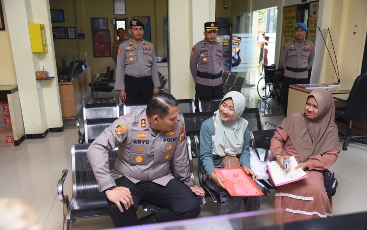 Kapolres Bondowoso Monitoring Kesiapan Polsek Jajaran